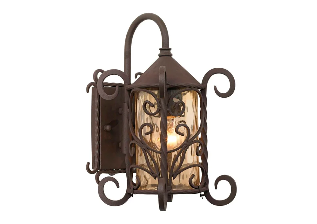 OneStop Spanish Mediterranean Exterior Light Dark Brown